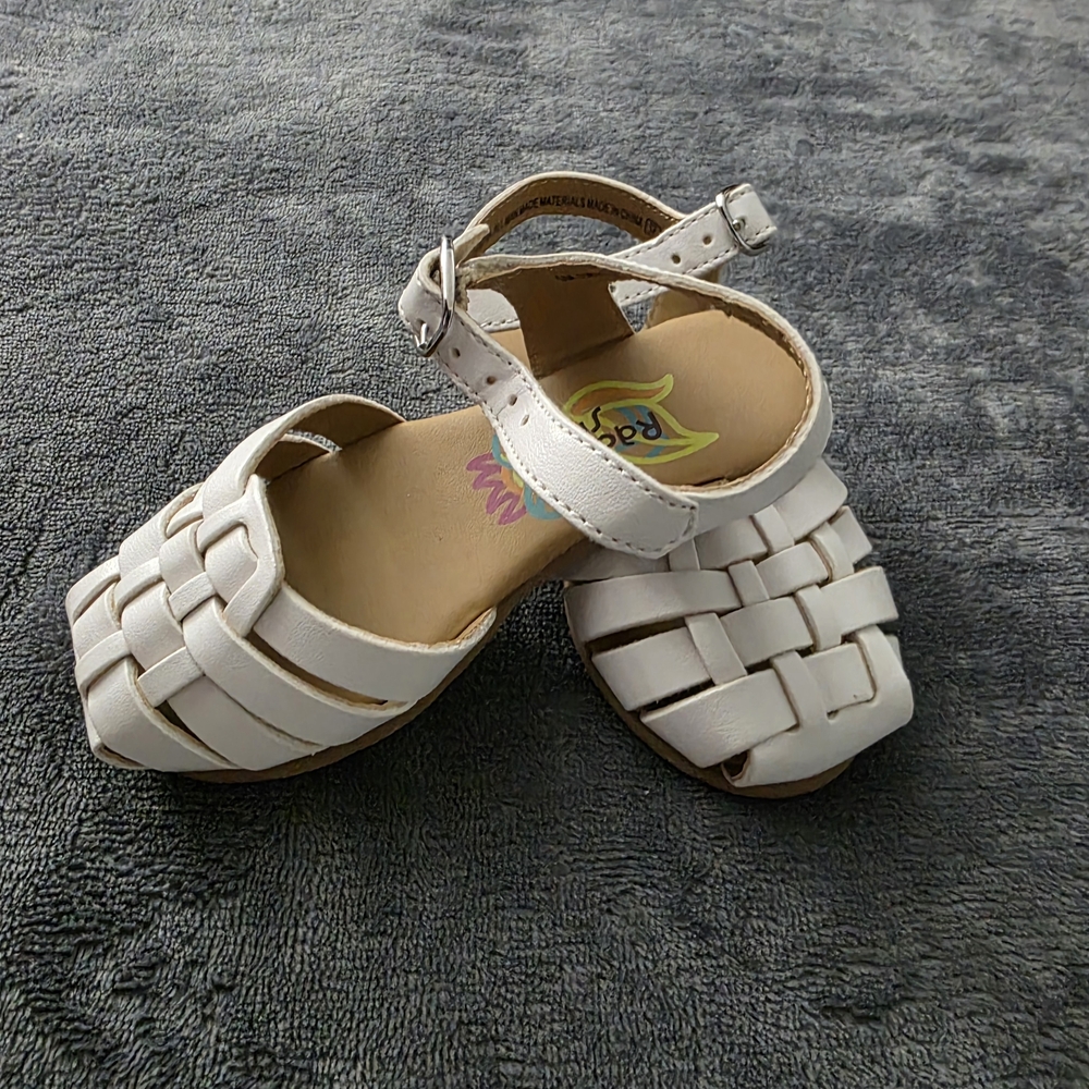 Rachel Shoes White Kids Sandals